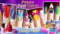 Princess Nail salon - Color your Nails Screen Shot 0