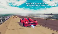 Mega ramp car stunts 2018 - Impossible ramp racing Screen Shot 14