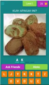 Teka Nama Kuih Tradisional Screen Shot 0