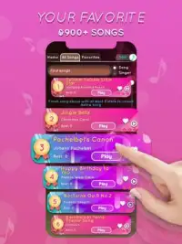 Piano Pink 2019 for Girls Screen Shot 3