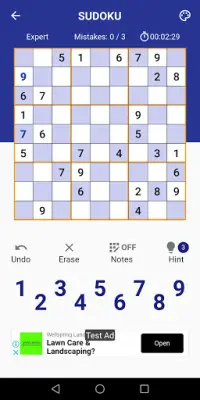 Sudoku Classic - Number Puzzle Game Screen Shot 7