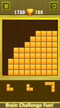 wood tentris puzzle block 2019: classicpuzzlegame Screen Shot 1