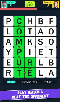 Word Finder Wortsuche Puzzlespiele - Gamesdom Screen Shot 3