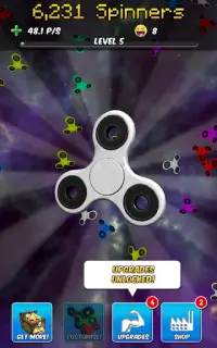 Fidget Clicker - Tap To Spin Screen Shot 2