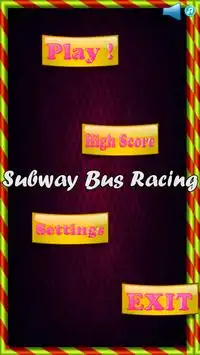 SUBWAY BUS RACING! Screen Shot 2