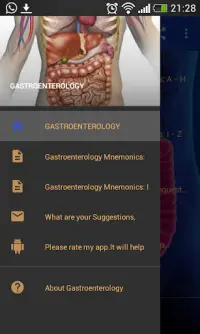 Gastroenterology Mnemonics  (Free) Screen Shot 0