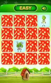 Vegetable Memory Match Game Screen Shot 6