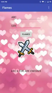 Flames - Match Calculator Screen Shot 1