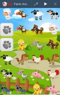 Matching Game Farm Animals Screen Shot 5