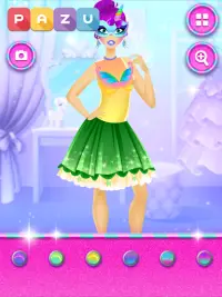 Makeup Girls - Unicorn dress up games for kids Screen Shot 7