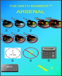 The Math Bomber Screen Shot 2