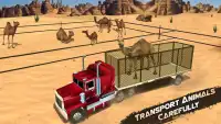 Desierto camello camión transporte Screen Shot 2