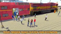 Indian Train Racing Simulator Pro: Game kereta 201 Screen Shot 13