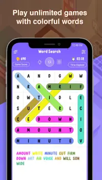 Word Search - Free Game App Screen Shot 0