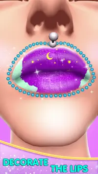 Lips Done 3D Satisfying Lipstick art Makeup Game Screen Shot 7