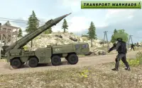 Missile launcher US army truck 3D simulator 2018 Screen Shot 3