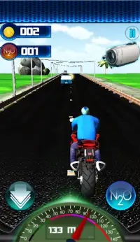 Highway GO moto racing Screen Shot 2