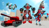 Horse Robot Transform Games : Tank Robot war 2021 Screen Shot 1