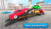 Caminhão transportador multinível: jogos de estaci Screen Shot 0