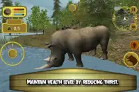Extreme Wild Rhino Simulator Screen Shot 4