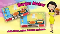 Yummy Burger Maker Screen Shot 0