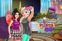 Ice Princess & Ladybug Paris Selfie Game Screen Shot 2