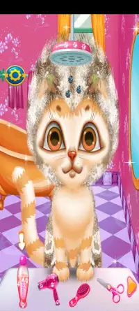 Crazy Cat Hair Salon - Beauty & Makeup Screen Shot 2