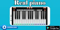 Piano Real Learning Keyboard Screen Shot 0