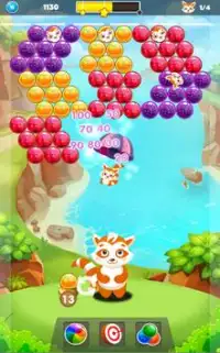 Kitty Bubble Shooter Screen Shot 3