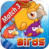 Birds Pop Match 3