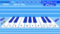 Boy Piano : Blue Piano Screen Shot 2