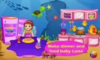 Little Mermaid Luna Baby Care Screen Shot 2