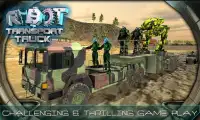 Grand robot truk transportasi Screen Shot 1