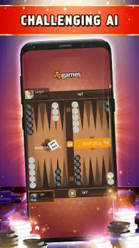 VIP Backgammon Free : Play Backgammon Offline Screen Shot 4