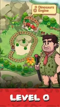 Stone Park: Prehistoric Tycoon - Idle Game Screen Shot 0