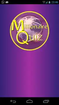 Millionaire Quiz Screen Shot 3
