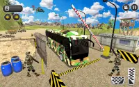 Army bus games 3d Army driving Screen Shot 0