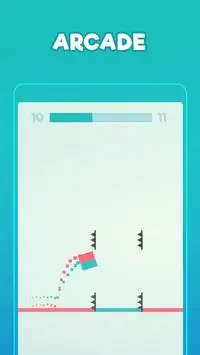 CUBE FLIP: Color Dash Jumping Arcade Game Screen Shot 3