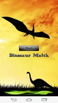 Dinosaur Matching Game Screen Shot 0