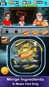 Food Merge - Idle Clicker Game Screen Shot 2