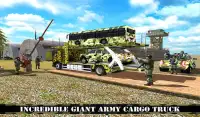 الطرق الوعرة الجيش الأميركي شاحنة النقل محاكي 2017 Screen Shot 12