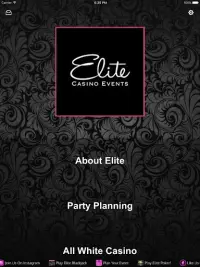Elite Casino Events Screen Shot 5