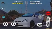 Drift Racing Honda Civic Type-R Simulator Game Screen Shot 0