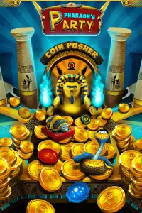 Pharaoh Gold Coin Party Dozer Screen Shot 5