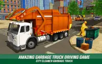 Waste Garbage Truck Driving 3D Screen Shot 2