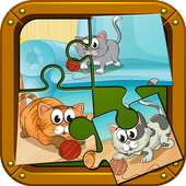 Pets Puzzle Games For Kids