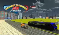 Transit Elevated Bus Simulator Screen Shot 2