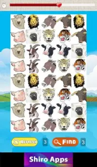 Animal Matching Game for Kids Screen Shot 12