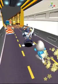Free Smurf Runner Games Screen Shot 1