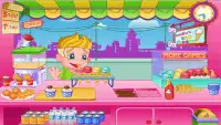 Мой магазин мороженого - Кулинарные игры Screen Shot 4
